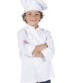 Chaqueta de cocina infantil 9501 blanca