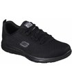  Skechers SK77210EC Ghenter Bronaugh Negro  Mujer